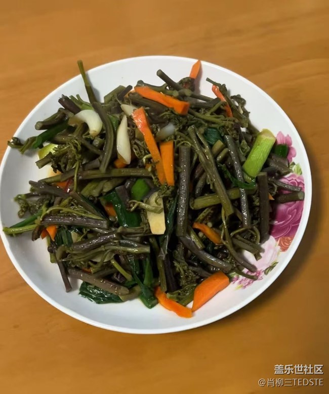 【尋味三月天】炒蕨菜