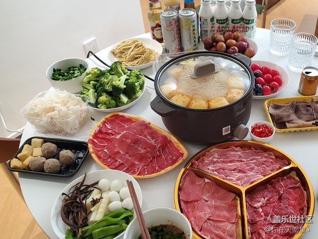 自己在家吃火鍋