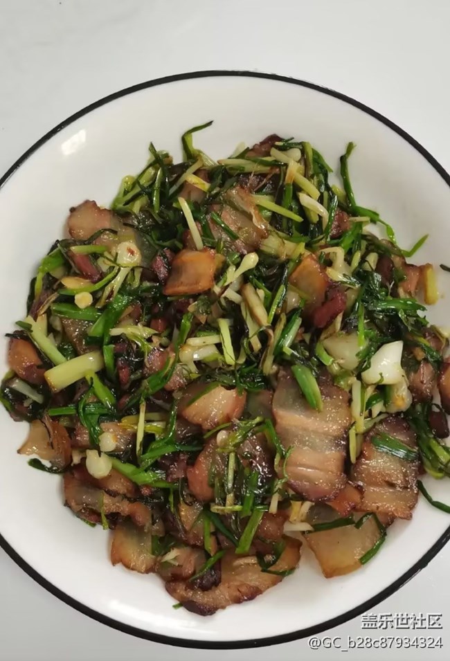 【春味正當(dāng)時(shí)】香蔥炒臘肉