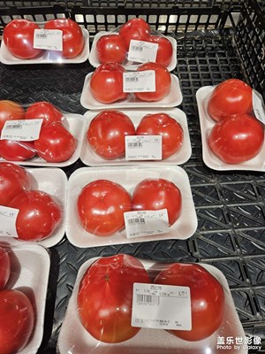 S23拍攝超市里的西紅柿