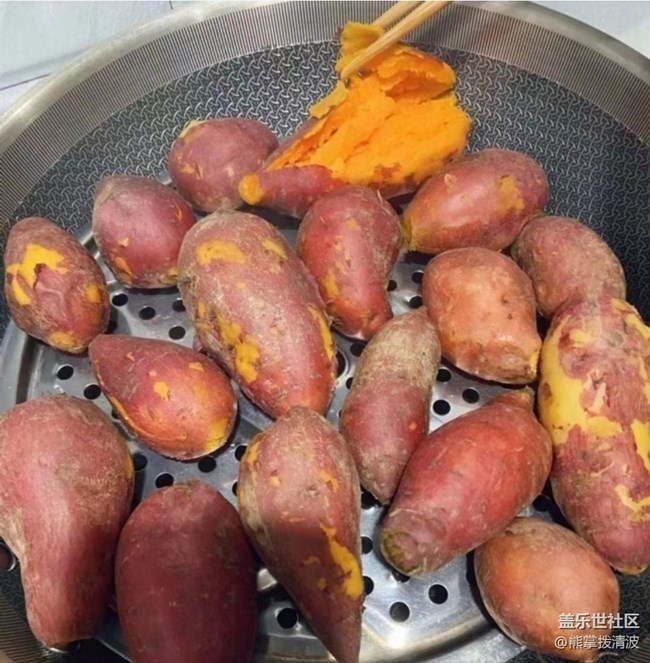 【食鮮記】蒸紅薯