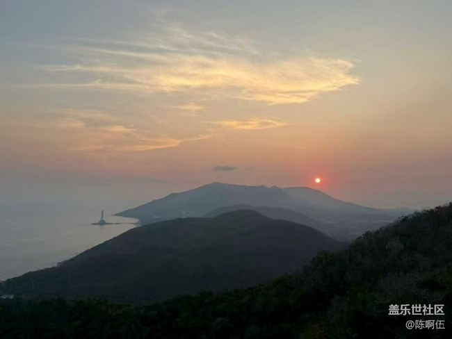 【途有春光】落日