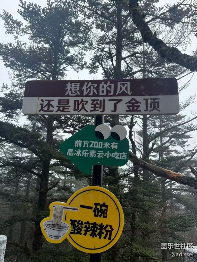 【途有春光】峨眉金頂