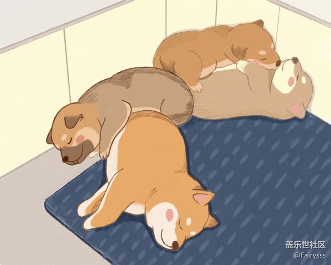 【SPen繪畫】四只狗