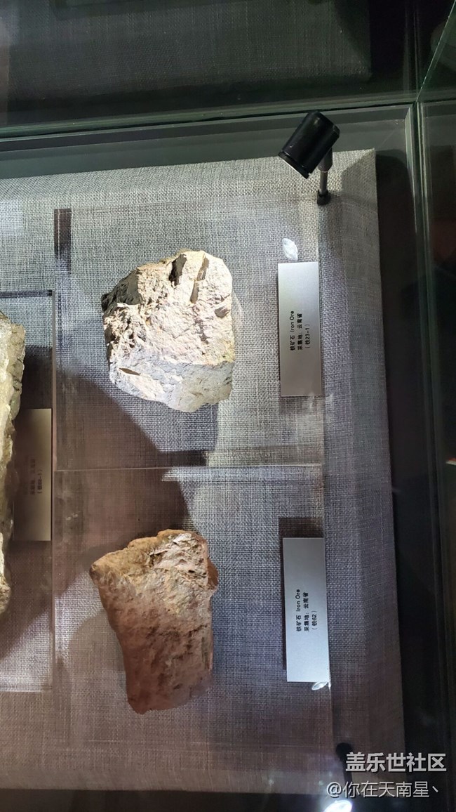 云南博物館的各種石頭
