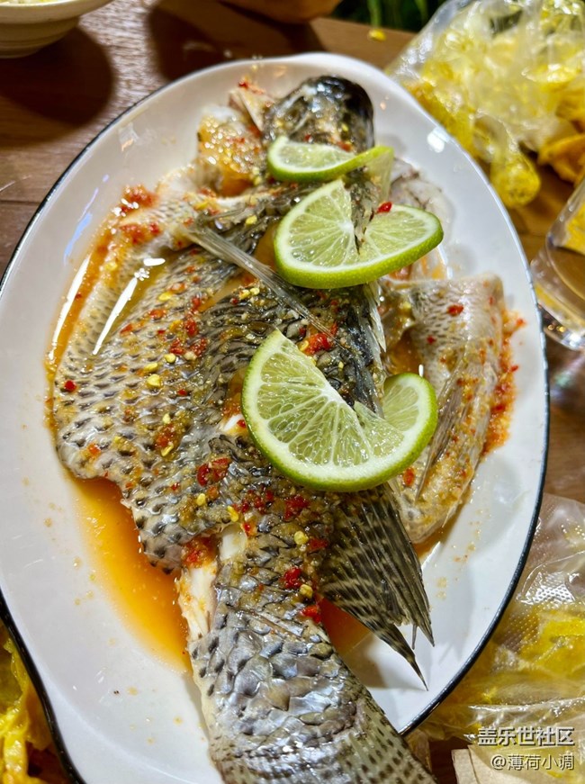 【清明食味】檸檬蒸魚