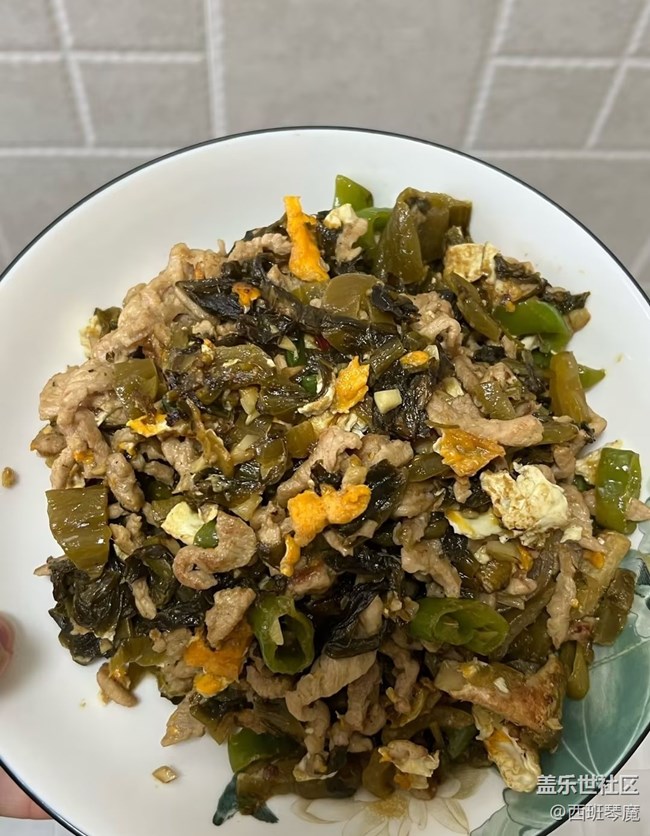【清明食味】酸菜肉絲