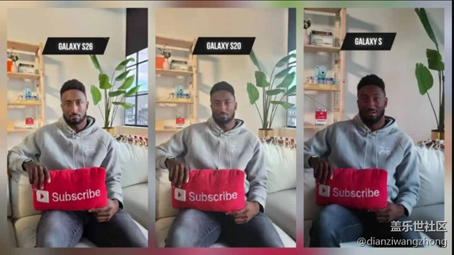 MKBHD 用 Galaxy S1 到 S26 拍攝自拍照片，其中一款機(jī)型表現(xiàn)很差。