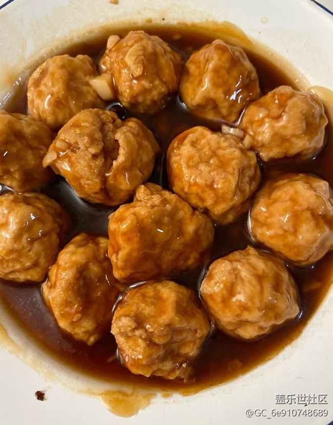 【谷雨食鮮】紅燒獅子頭