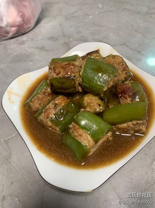 【谷雨食鮮】 青椒釀肉