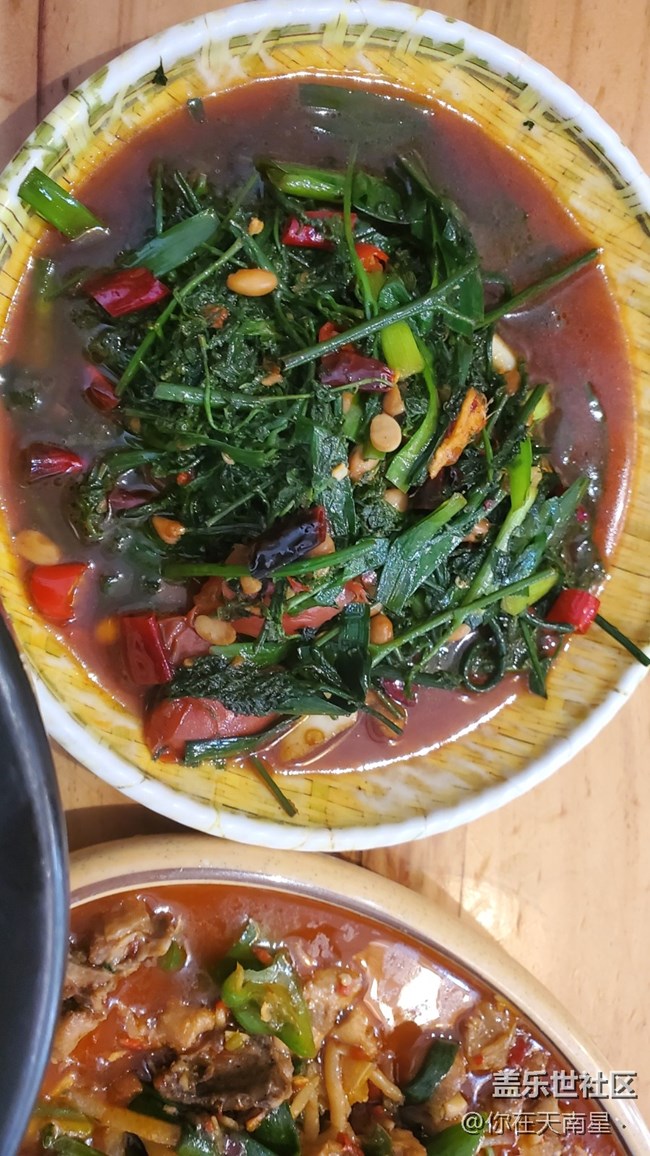 云南的傣味菜真好吃啊