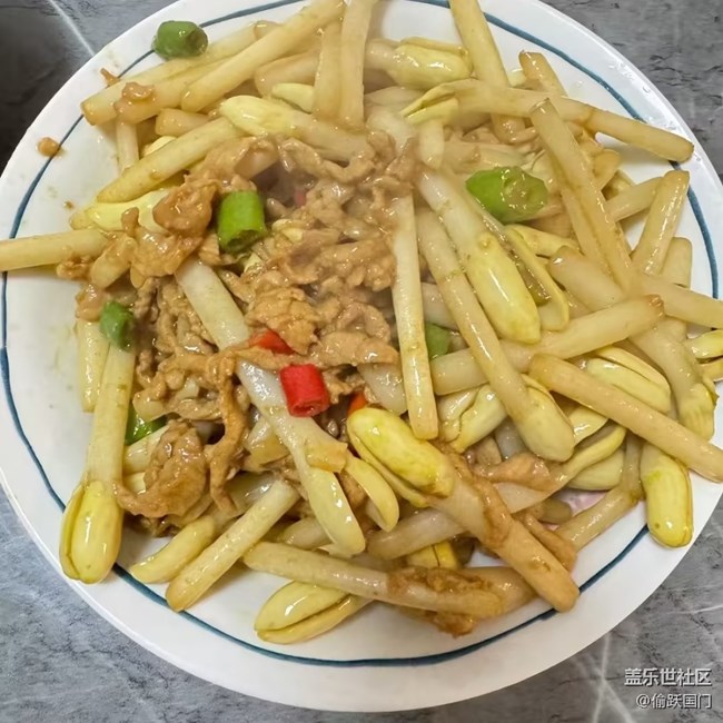 【一味傾心】花生芽炒肉絲