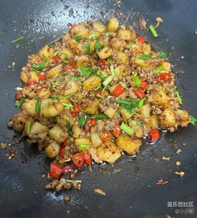 【一味傾心】肉末炒土豆丁