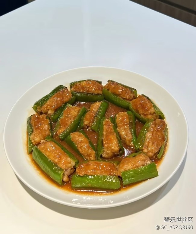 【五一食光】青椒釀肉