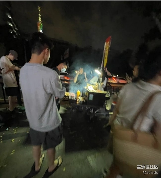 【五一趣拍分享】夜燒烤