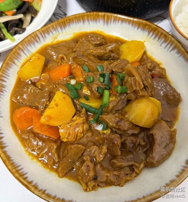 【五一食光】咖喱牛腩