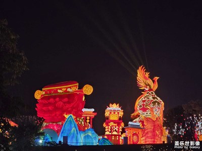 【小長假美拍分享】夜色燈市