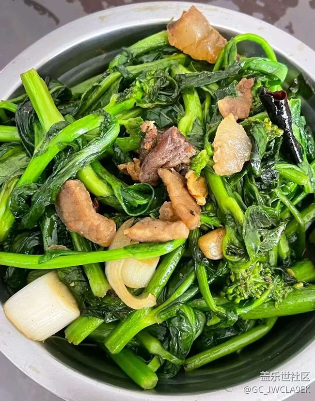 【五一食光】油渣小油菜