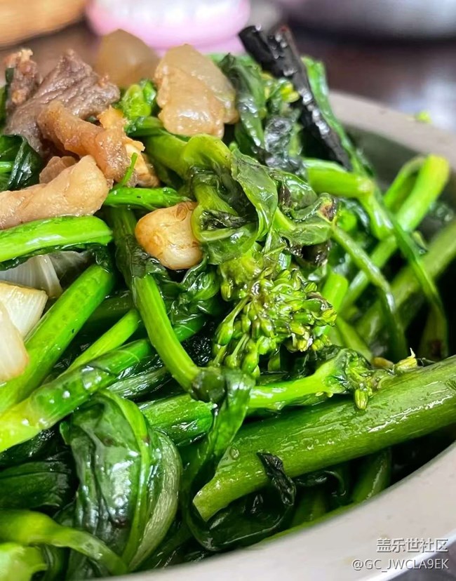 【五一食光】油渣小油菜