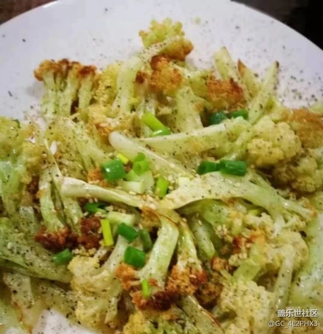 【春末集鮮】椒鹽花菜
