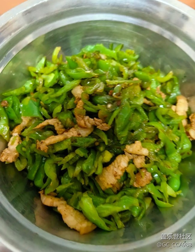 【春末集鮮】青椒炒肉