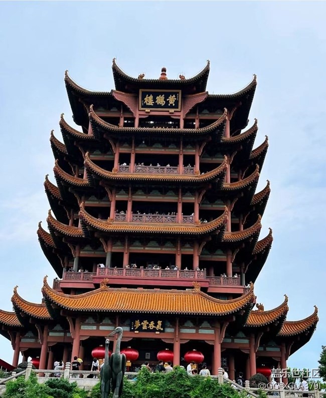 【初夏漫行】游黃鶴樓