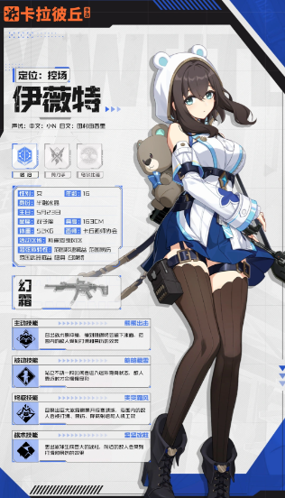 《卡拉彼丘》【超弦體檔案】聰慧的冰之少女——伊薇特