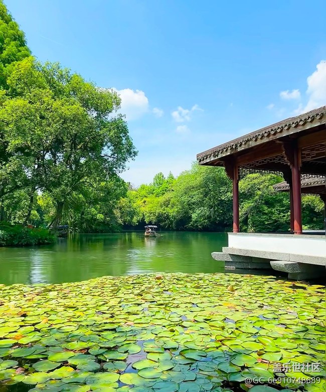 【初夏漫行】游湖