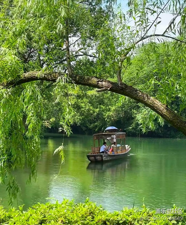 【初夏漫行】游湖