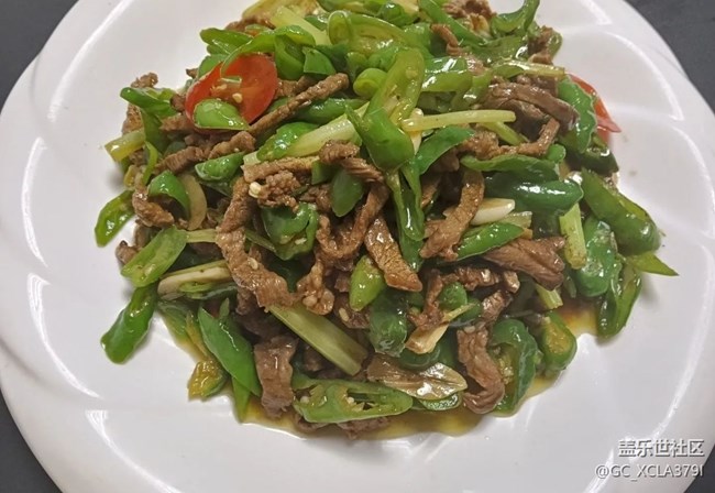【南風(fēng)知膳】牛肉炒青椒
