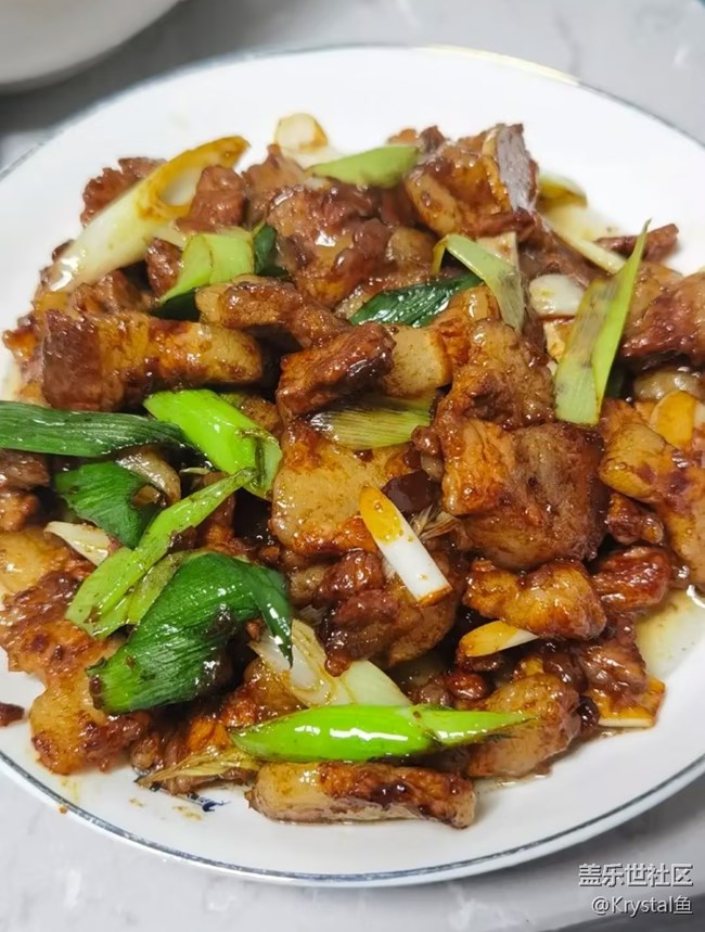 【仲夏食光】蒜苗炒五花肉