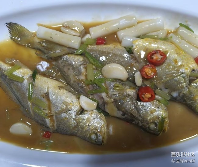 【仲夏食光】清蒸黃花魚