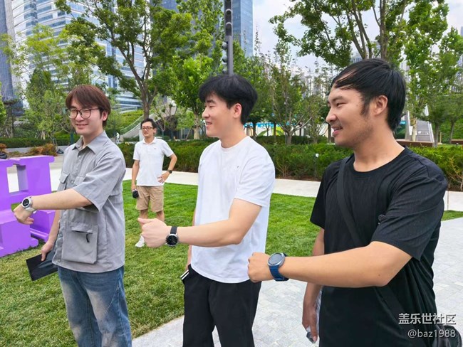 【國貿(mào)CBD】CBD中央公園體驗(yàn)三星新款智能手表