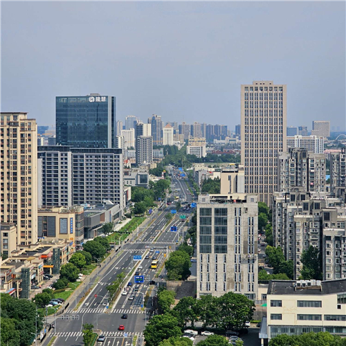 长焦下的城市