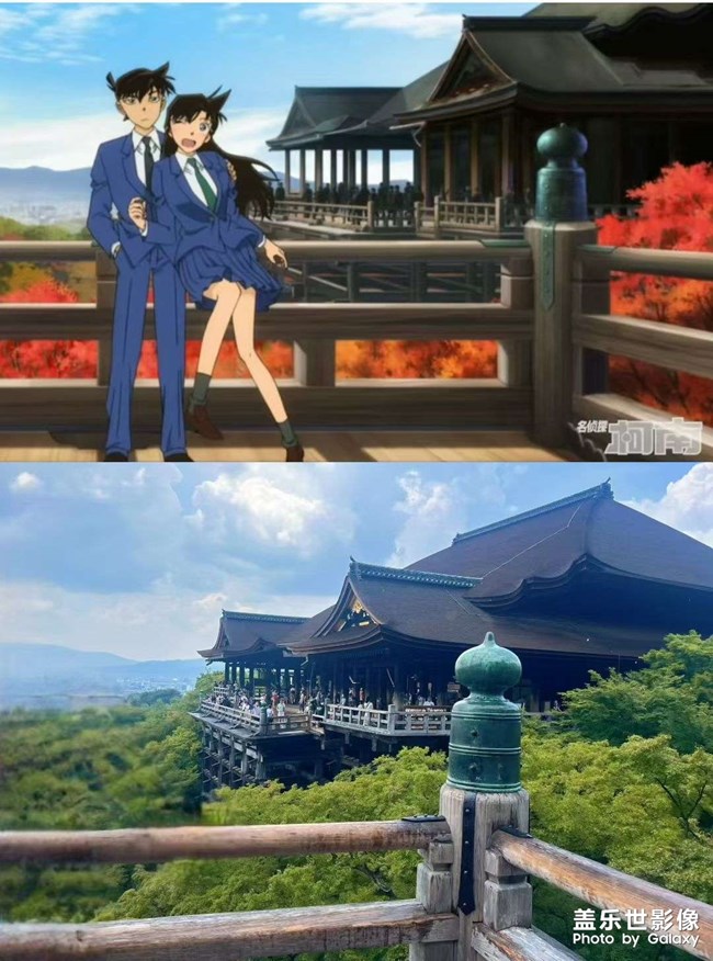 動畫片真的能找到現實地方呀