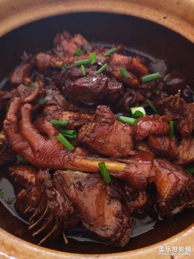 有紅燒走地雞的日子