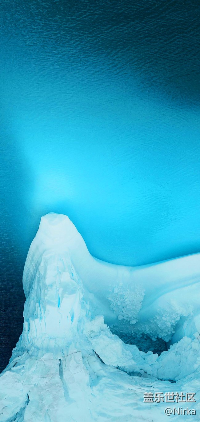 漂亮的冰山壁纸,现已打包上传